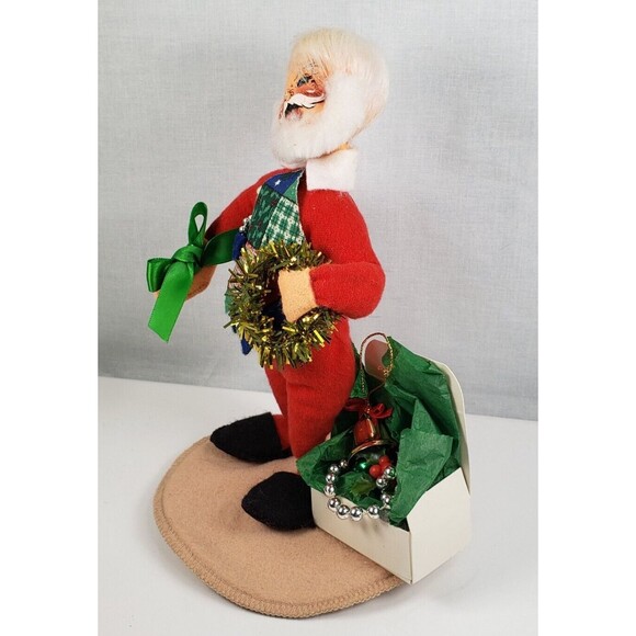 Annalee Doll 1997 Trim Time Santa 9"  Christmas Holiday Decoration - Picture 4 of 16